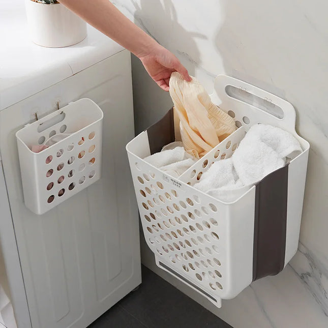 panier à linge en plastique