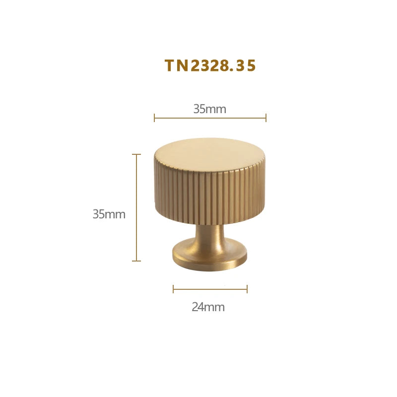 Pomos y tiradores de latón vintagePomos y Tiradores