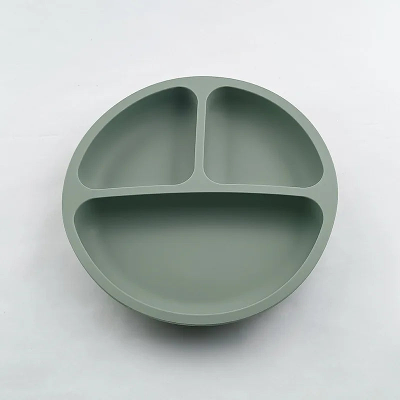 Plato de silicona seguro para bebés con ventosa de aprendizajePlatos infantilesBaby & Toddler > Nursing & Feeding > Feeding Essentials > Feeding Plates