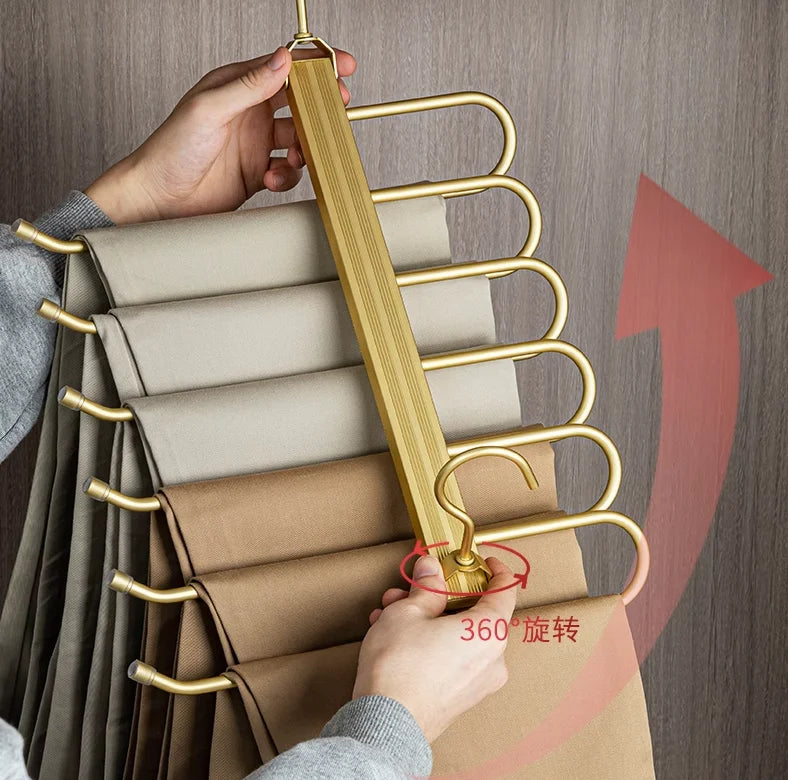 Percha plegable multiposición para pantalonesPerchasHome & Garden > Household Supplies > Storage & Organization > Clothing & Closet Storage > Closet Organizers & Garment Racks > Closet Organizers