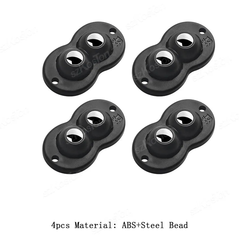 Mini ruedas adhesivas 360°, pack 4/8/16, para muebles y cajasRuedasHardware > Hardware Accessories > Casters