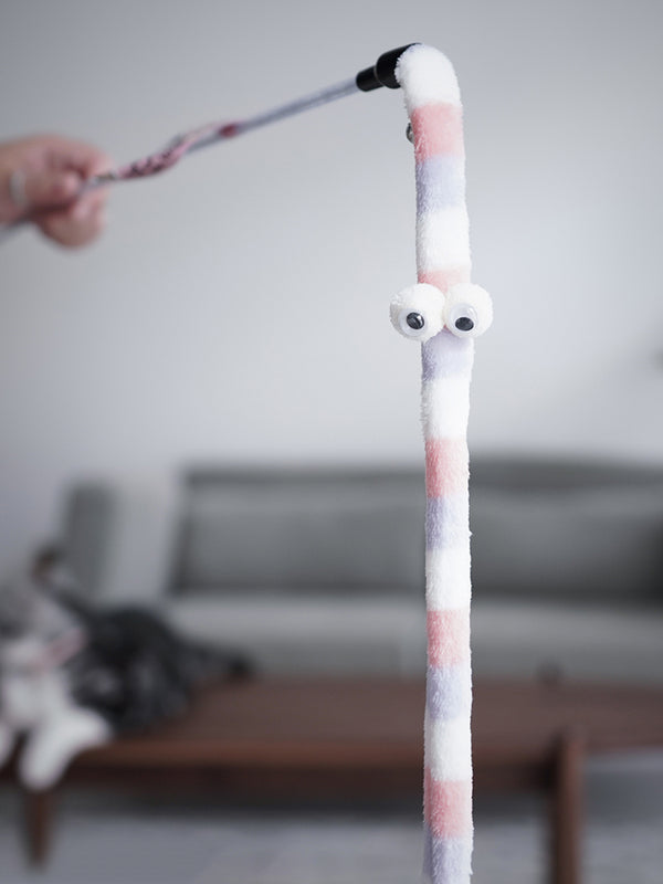 Varita de colores con cascabel con forma de gusanoJuguetesAnimals & Pet Supplies > Pet Supplies > Cat Supplies > Cat Toys > Feathers & Teasers