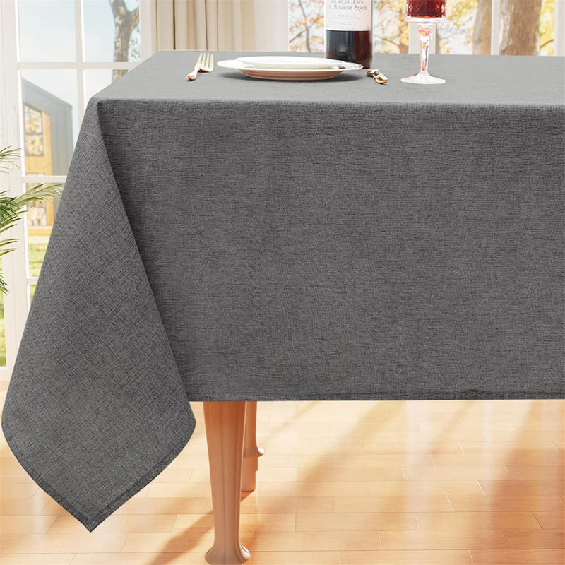Mantel rectangular de lino sintético impermeableMantelesHome & Garden > Linens & Bedding > Table Linens > Tablecloths