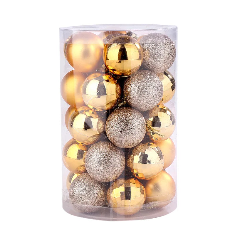 Juego de 34 bolas de Navidad de 4/6cm