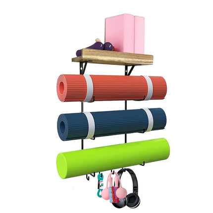 Multi-purpose wall shelf