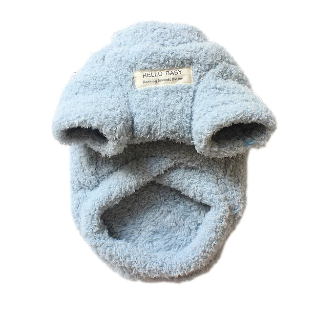 Pull d'hiver en peluche pour chiens