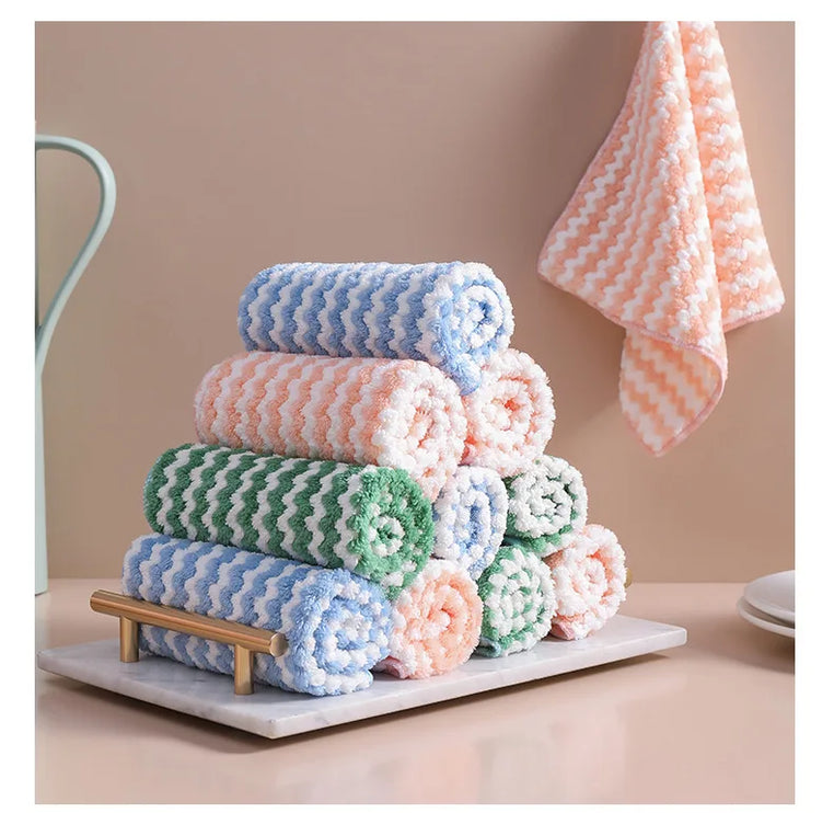 Absorbent Microfiber Kitchen Towel