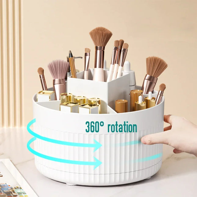 360° Rotating Makeup Accessories Organizer Stand