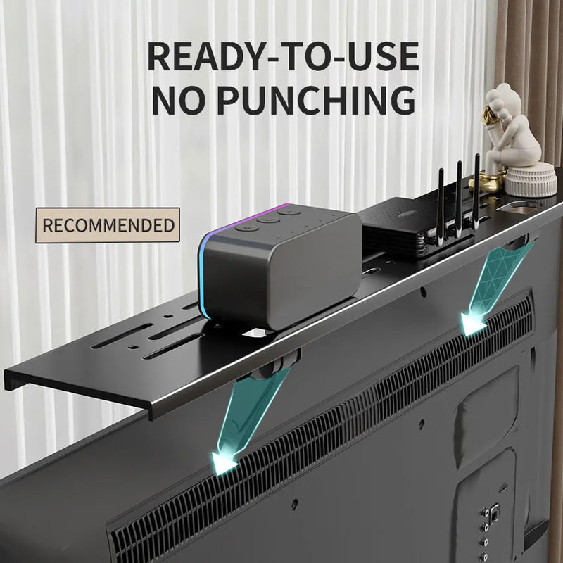 Estantería ajustable para monitor y accesoriosEstantesVehicles & Parts > Vehicle Parts & Accessories > Motor Vehicle Electronics > Motor Vehicle Video Monitor Mounts > Overhead Mounts