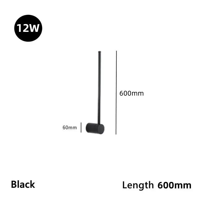 Lámpara de pared giratoria LED minimalistaLámparas de paredHome & Garden > Lighting > Lighting Fixtures > Wall Light Fixtures