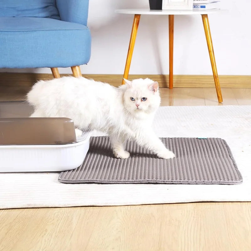 Alfombrilla para arena de gato impermeable y lavableArenerosAnimals & Pet Supplies > Pet Supplies > Cat Supplies > Cat Litter > Cat Litter Box Mats