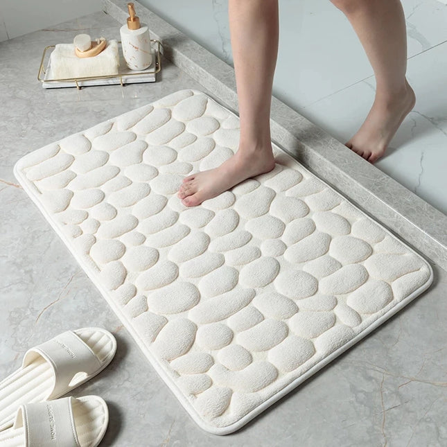 Alfombrilla de baño con relieve