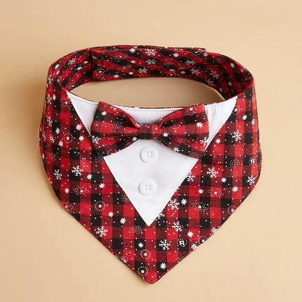 Bandana with bow tie for dogs