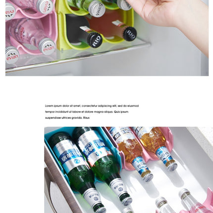 Fridge Organizer Shelves for Bottles