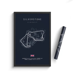 Silverstone / 21x30cm