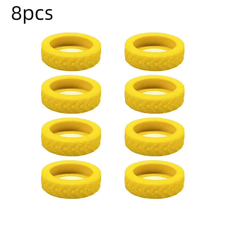 Cubiertas de goma antirruido para ruedas de maleta, 8 unidadesRuedasLuggage & Bags > Luggage Accessories