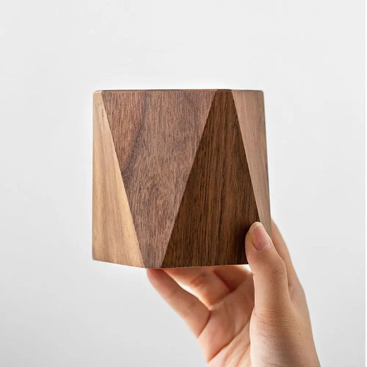 Geometric Wooden Pen Holders