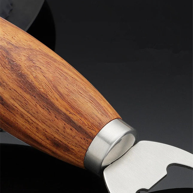 Wooden Handle Bottle Opener