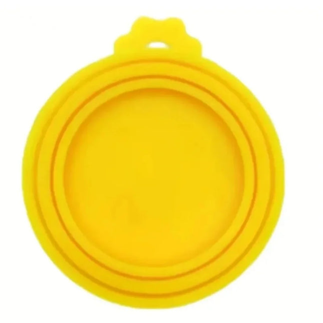 Reusable silicone lid for pet food cans, BPA free