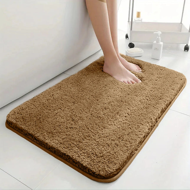 Alfombrilla de baño gruesa antideslizante y superabsorbente