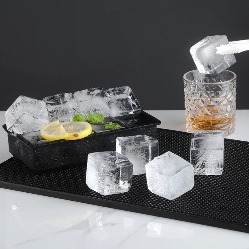 Molde de silicona reutilizable con tapa para hieloCubiterasHome & Garden > Kitchen & Dining > Kitchen Tools & Utensils > Ice Cube Trays