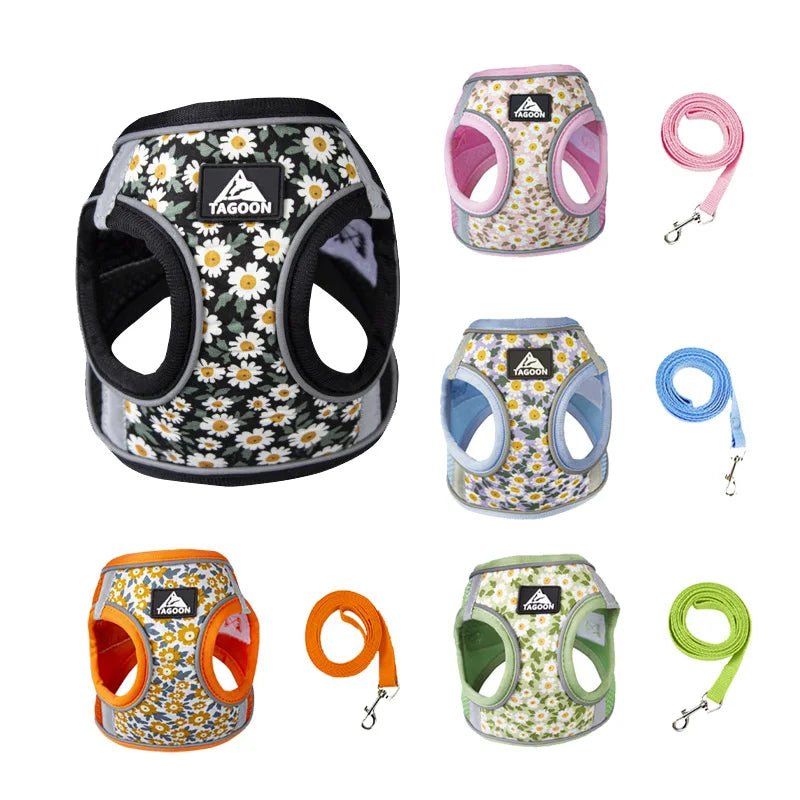 Arnés y correa reflectante de malla para mascotasArnesesAnimals & Pet Supplies > Pet Supplies > Pet Collars & Harnesses > Harnesses