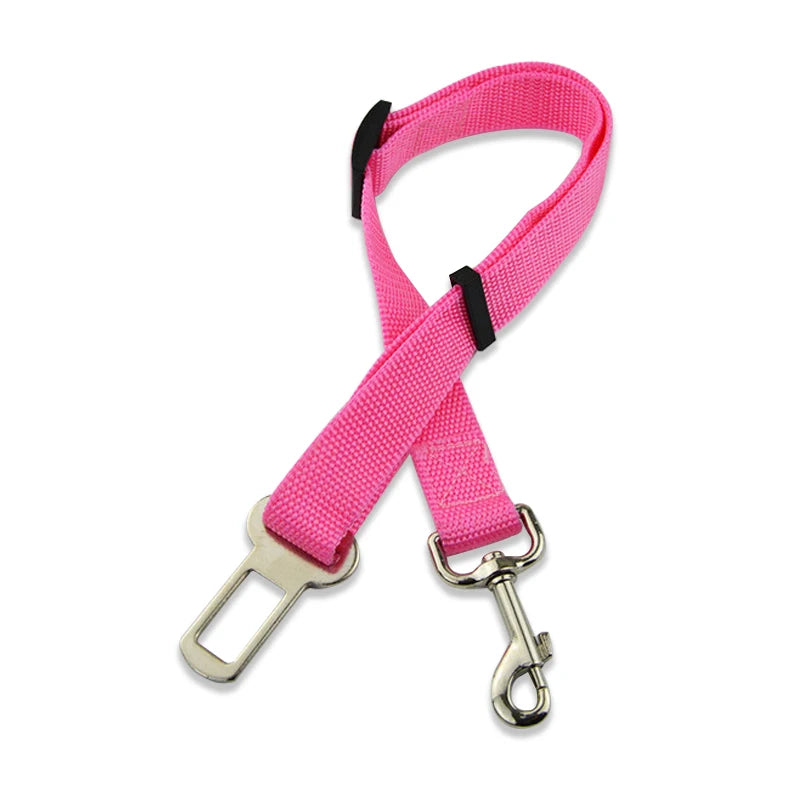 Cinturón de seguridad ajustable para mascotasCorreas