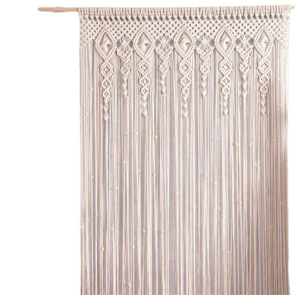 Tapiz colgante de pared de macramé tejido