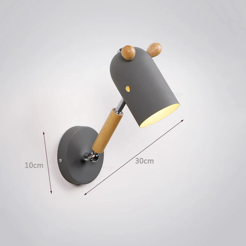 Lámpara LED de pared con orejasLámparas de pared