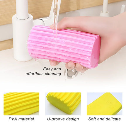 Wet PVA sponge for cleaning