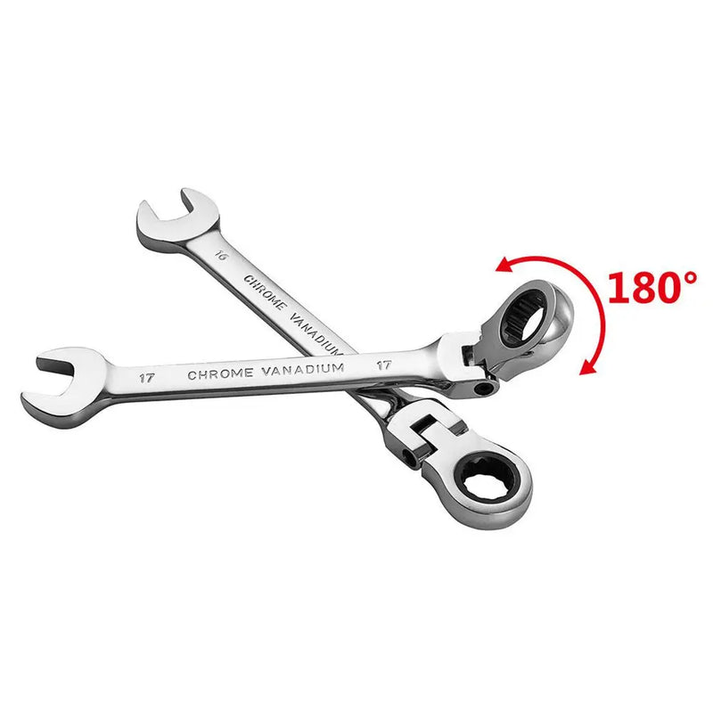 Llave combinada de carraca reversible 180ºLlaves fijasHardware > Tools > Tool Keys