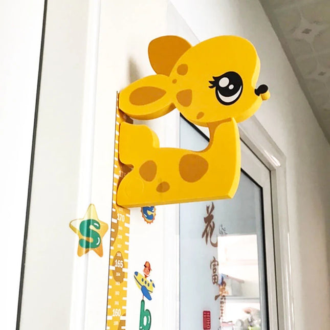 Three-dimensional and magnetic cartoon height stickers