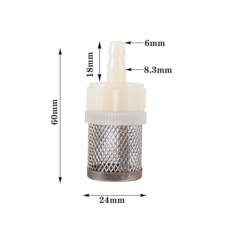 Filtro de malla de acero inoxidable para jardín y acuarioRiego