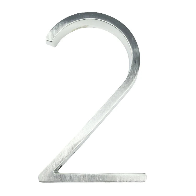 Números y letras flotantes para casasNúmeros