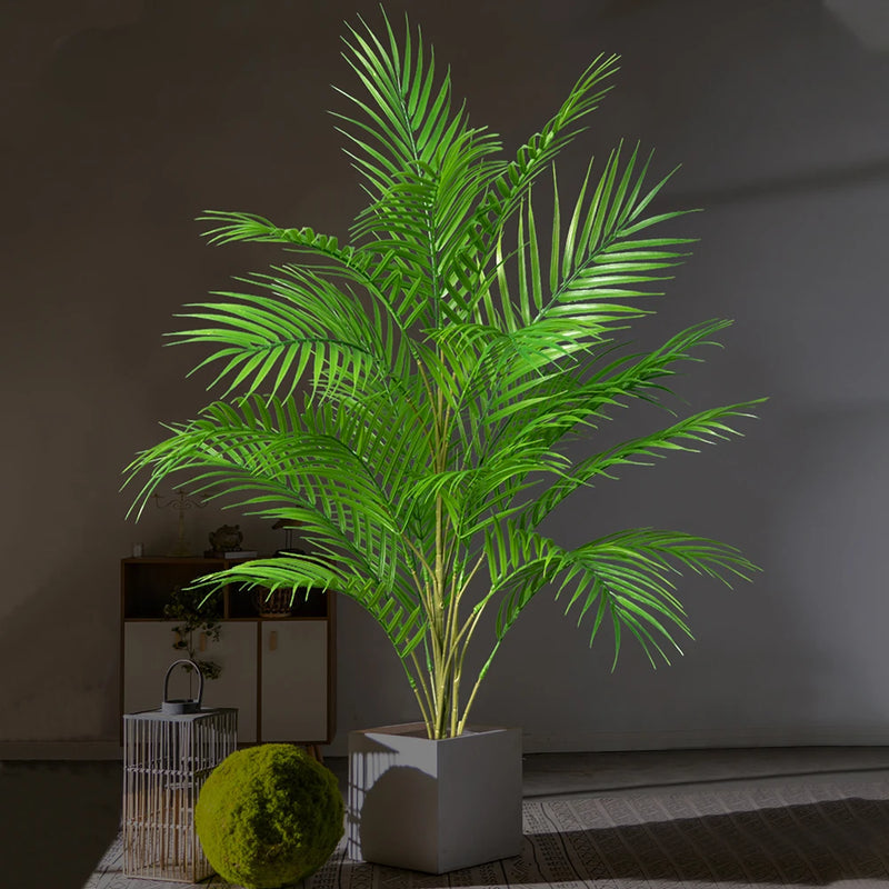 Planta artificial de palma tropical | 50-88 cm | hojas verdes realistas sin maceta para decoración de hogar, oficina y jardínPlantas artificialesHome & Garden > Decor > Artificial Flora > Artificial Non-Flowering Plants