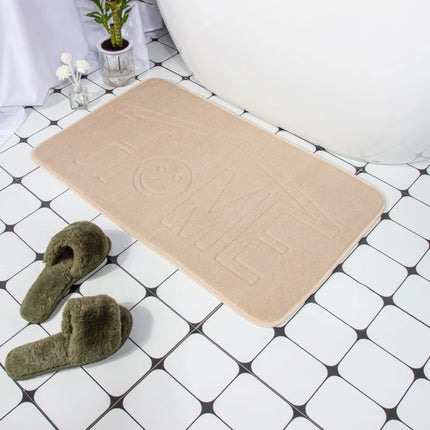 Alfombrilla de baño con estampado home