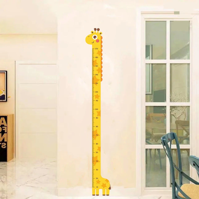 Animal Design Height Record Sticker