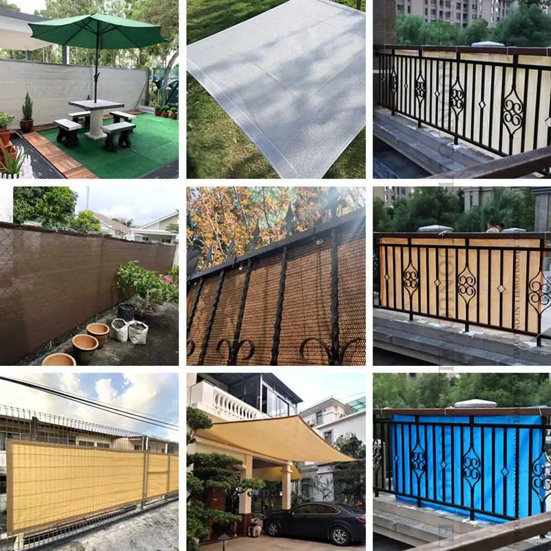 Malla de sombra HDPE 95 % anti-UV para pérgola o balcónMallasHardware > Fencing & Barriers > Fence Panels > Privacy Panels