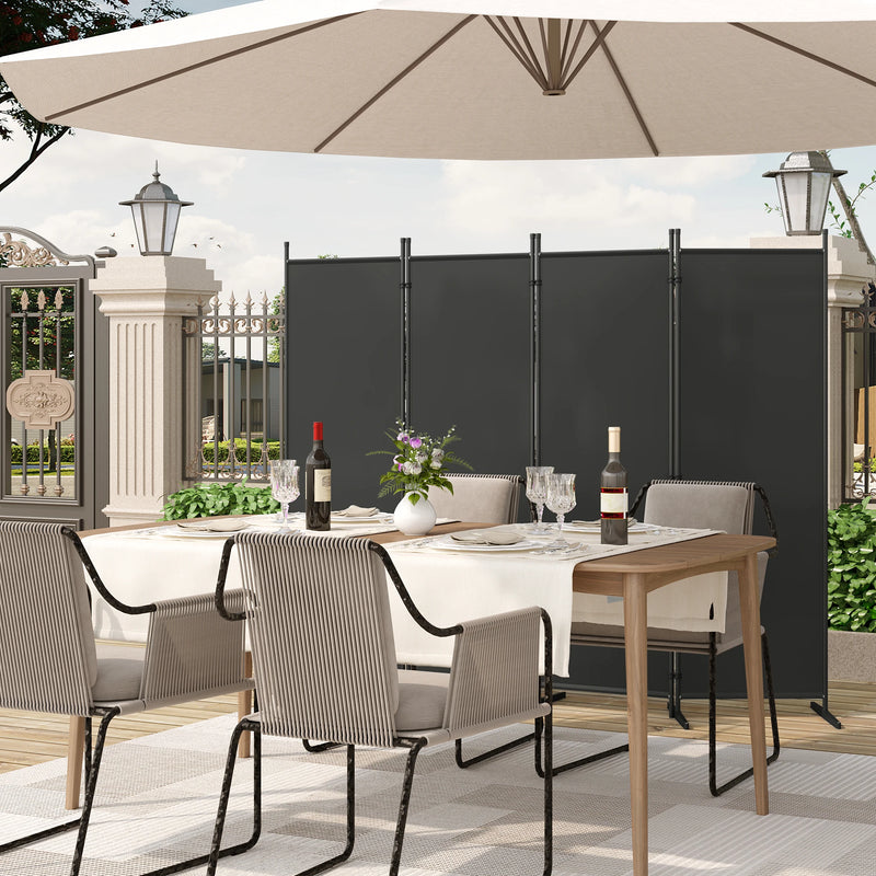 Biombo separador de ambiente plegable, 3/4 panelesFurniture > Room Dividers