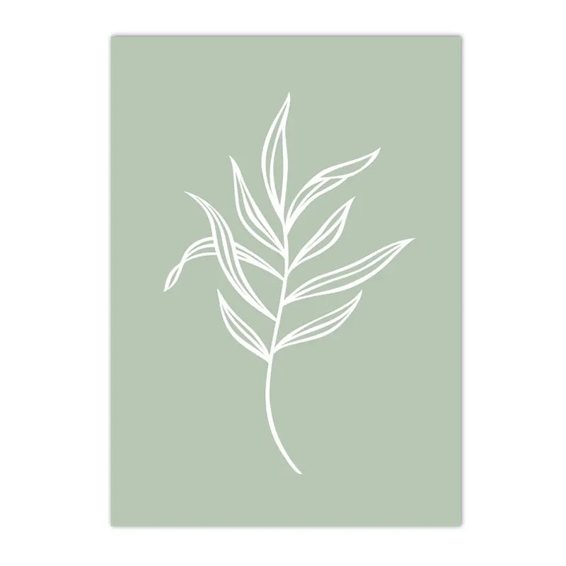 Póster en lienzo de tonos verdes sin marcoCuadrosHome & Garden > Decor > Artwork > Posters, Prints, & Visual Artwork > Posters