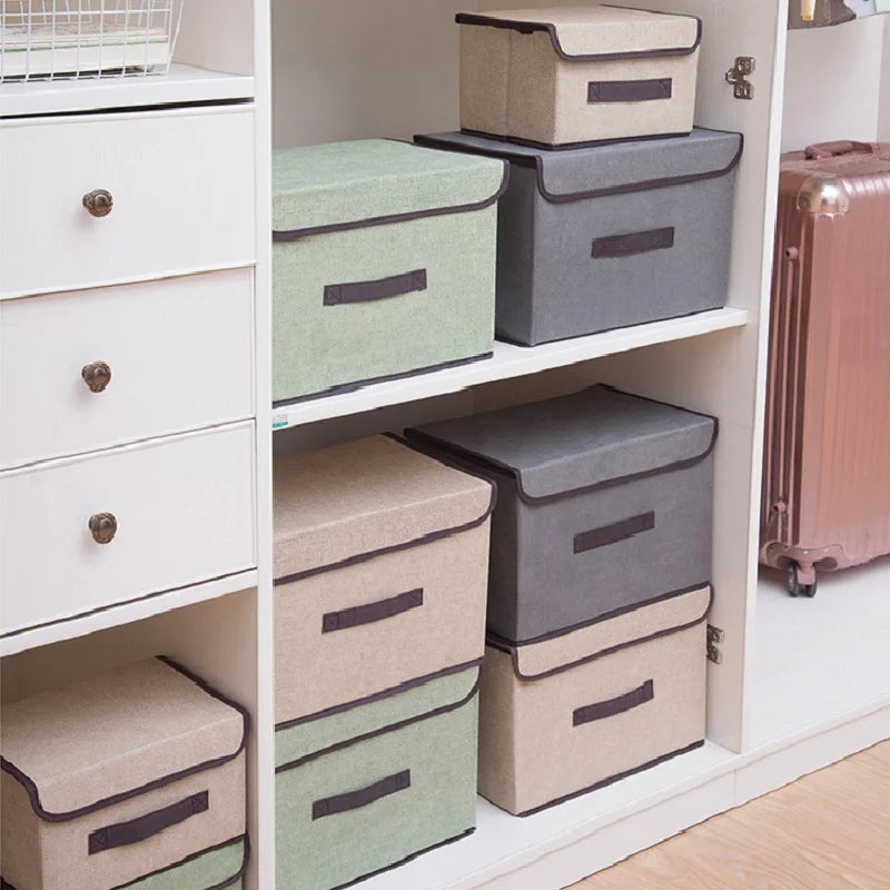 Caja de almacenamiento de tela no tejida plegableCajasHome & Garden > Household Supplies > Storage & Organization > Household Storage Containers