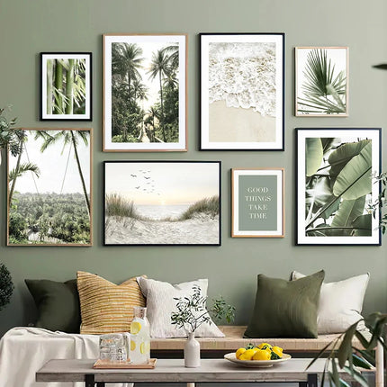 Unframed nature posters