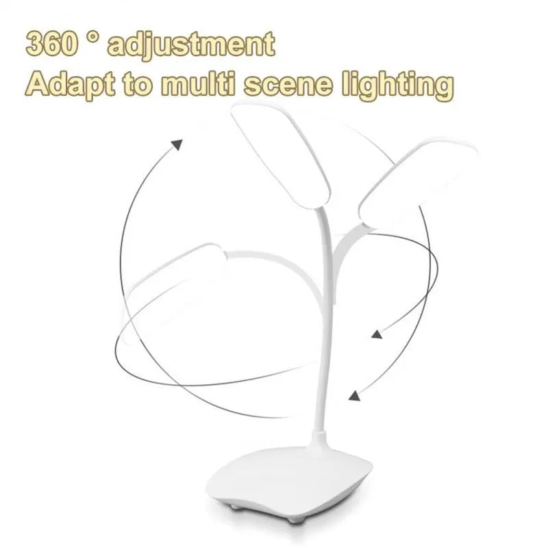 Lámpara de escritorio led recargable por usb, luz de lecturaLámparas de mesaHome & Garden > Lighting > Lamps > Desk Lamps
