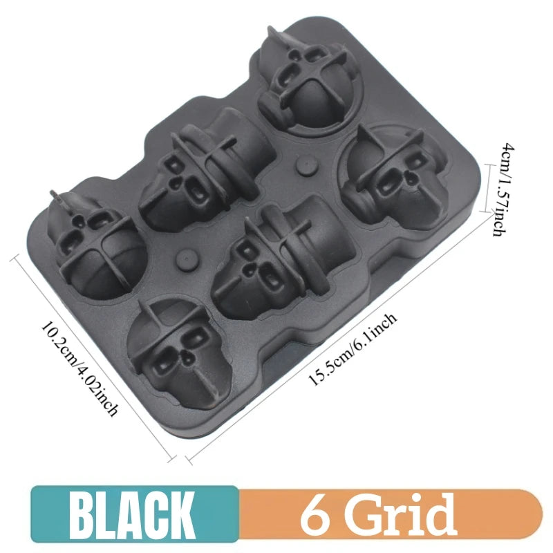 Molde de silicona reutilizable para hielo con forma de calaveraCubiterasHome & Garden > Kitchen & Dining > Kitchen Tools & Utensils > Ice Cube Trays