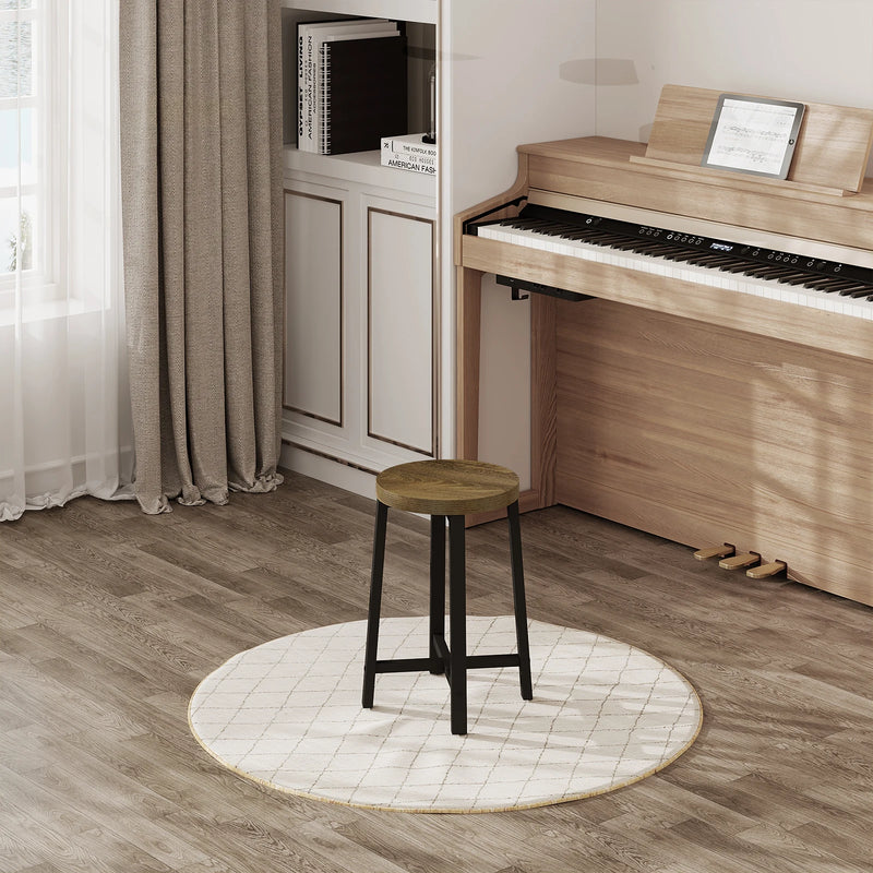 Set de 2 sillas estilo industrial con patas metálicasSillasFurniture > Chairs > Table & Bar Stools > Bar Stools