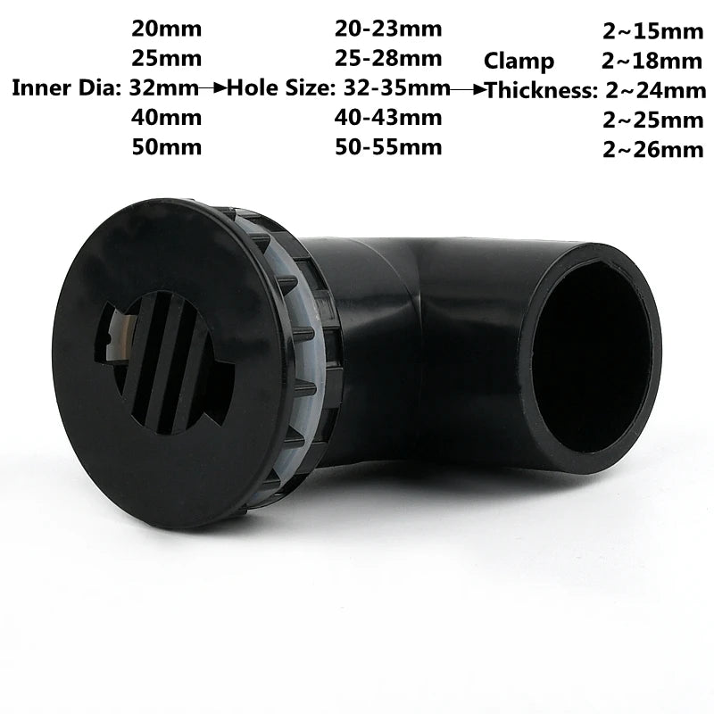 Tubos y conexiones de PVC negro de 20 a 50mmTubos y conexionesHardware > Plumbing > Plumbing Fittings & Supports > Pipe Connectors