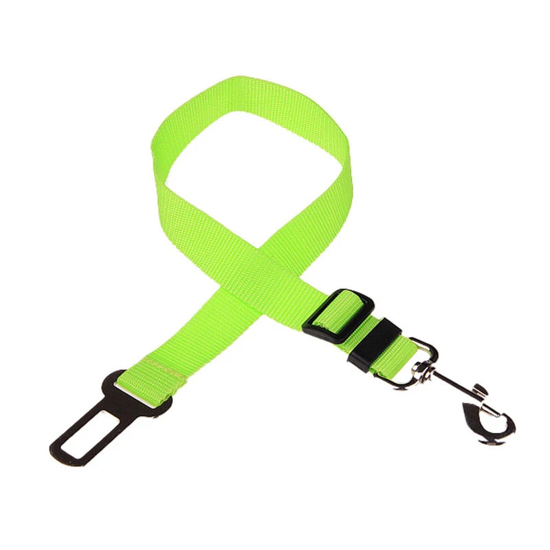 Cinturón de seguridad ajustable para mascotasCorreas