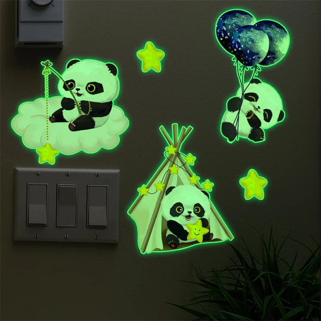 Fluorescent animal switch sticker