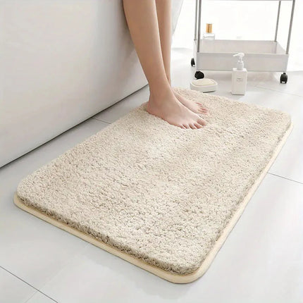 Alfombrilla de baño gruesa antideslizante y superabsorbente