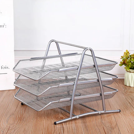 3 Tier Office File Tray